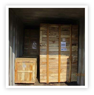 Corrugated Box For Brushes and Cutter Spared Packed