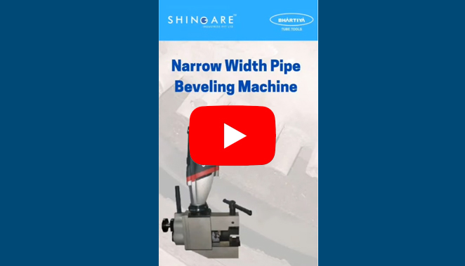 Narrow Width Pipe Beveling Machine