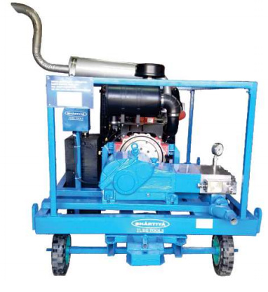 Máquina de jato de água de alta pressão